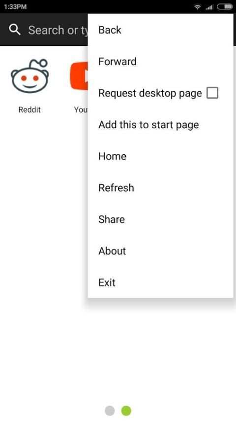 crome browser screenshot 2