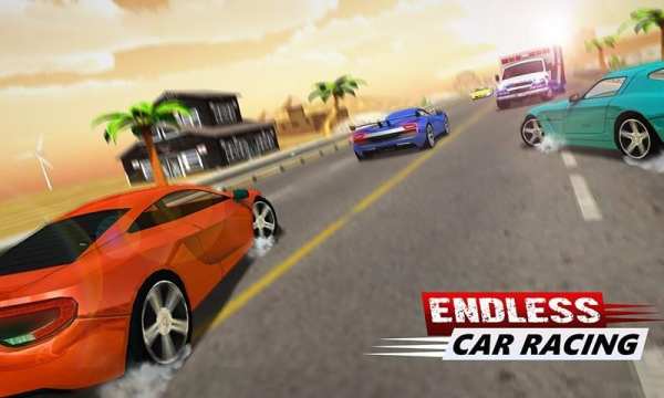 Real Endless City Highway Car Racing screenshot 13