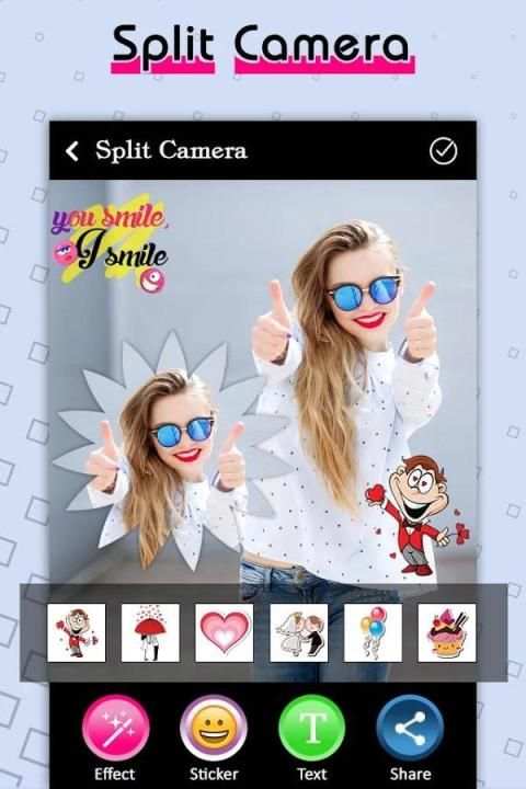 Split Camera / Clone Camera Effect скриншот 4