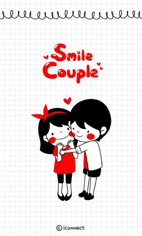 Smile Couple go launcher स्क्रीनशॉट 5