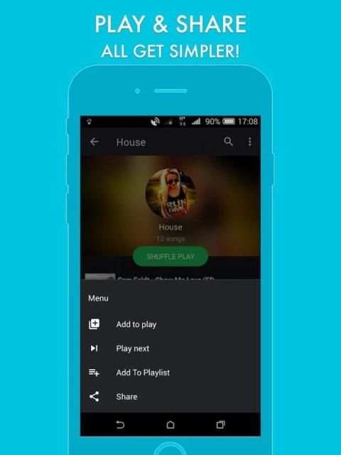 Free Music Player & Streamer скриншот 1