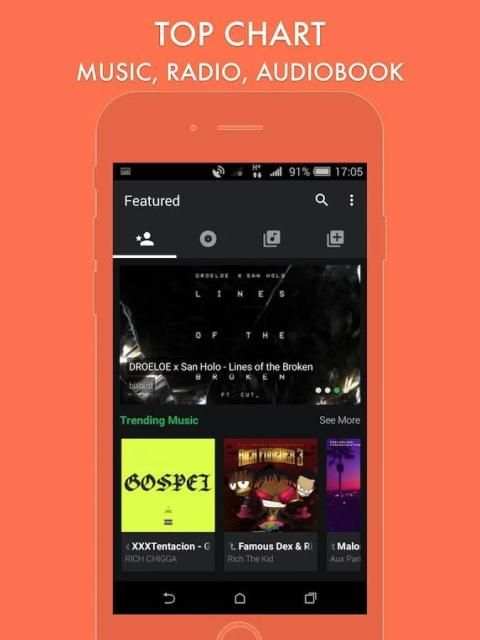 Free Music Player & Streamer скриншот 6