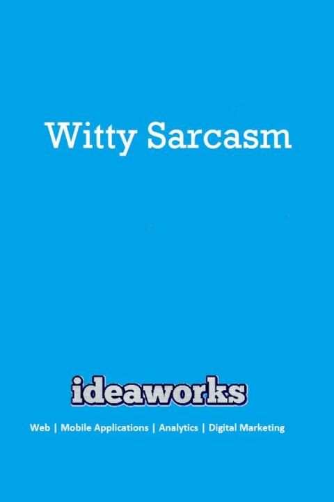 Witty Sarcasm Quotes स्क्रीनशॉट 4