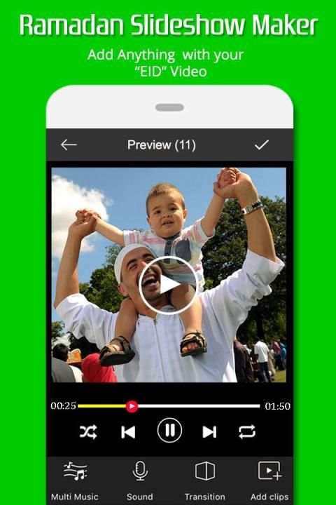 Ramadan Slideshow Maker скриншот 4