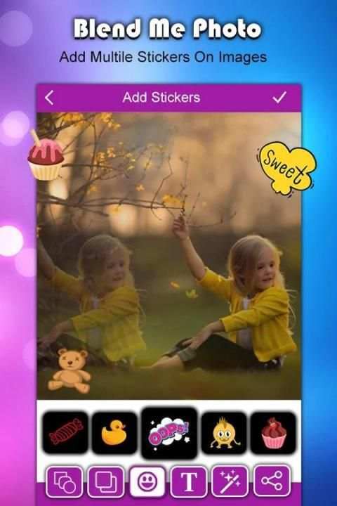Blend Me Photo Collage Editor screenshot 4