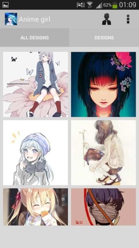 Anime girls wallpaper 2 تصوير الشاشة