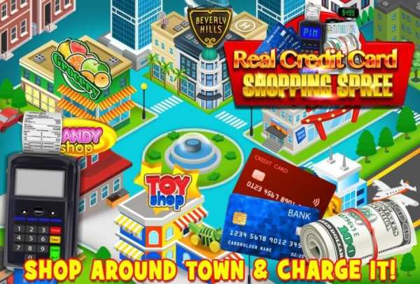 Real Credit Card Shopping Spree - Charge it Games screenshot 5