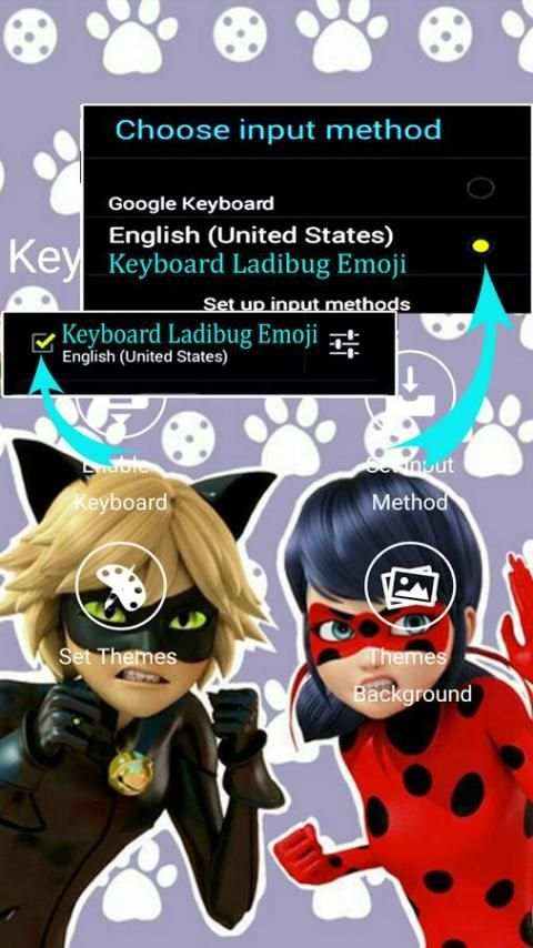 Wallpaper Ladibug Keyboard 5 تصوير الشاشة