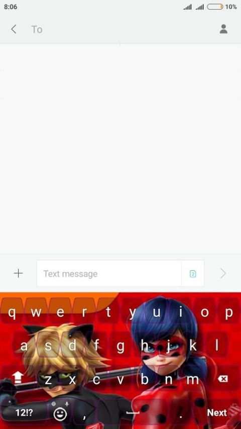 Wallpaper Ladibug Keyboard 2 تصوير الشاشة