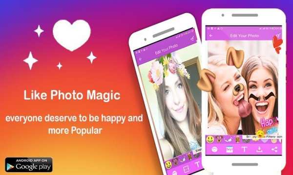 LIKE - Photo Magic Effects 1 تصوير الشاشة