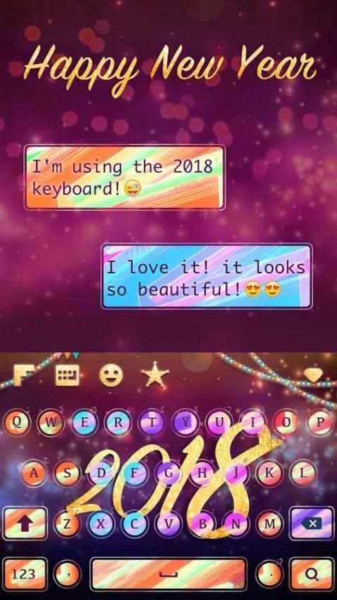 2018 Keyboard screenshot 2