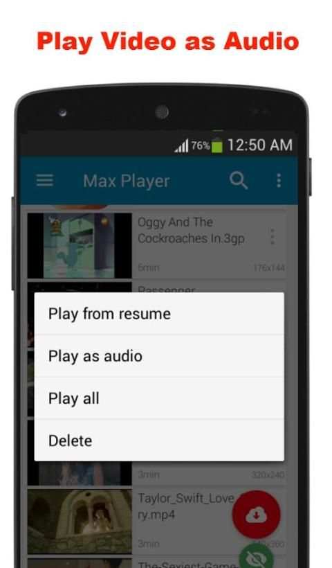 Max Player स्क्रीनशॉट 1