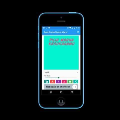 Buat Status Warna Warni screenshot 3
