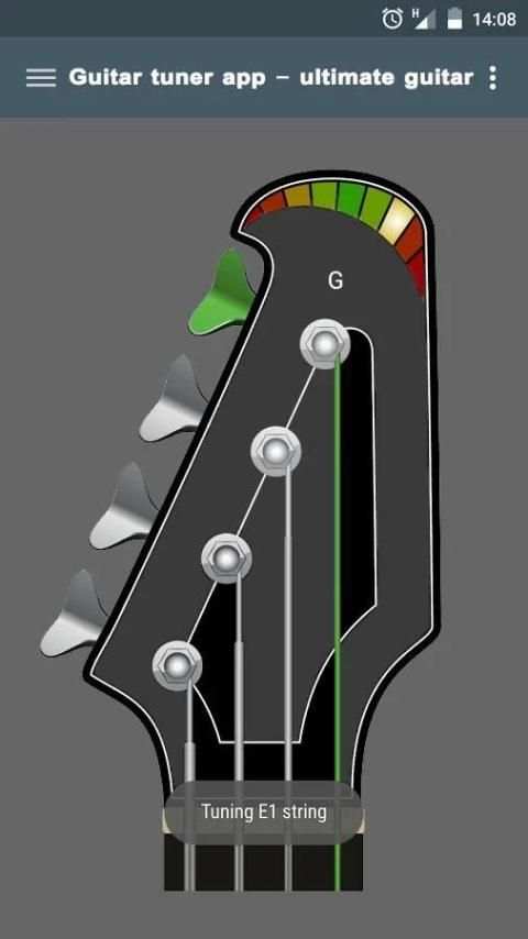 Guitar tuner app - ultimate guitar screenshot 2