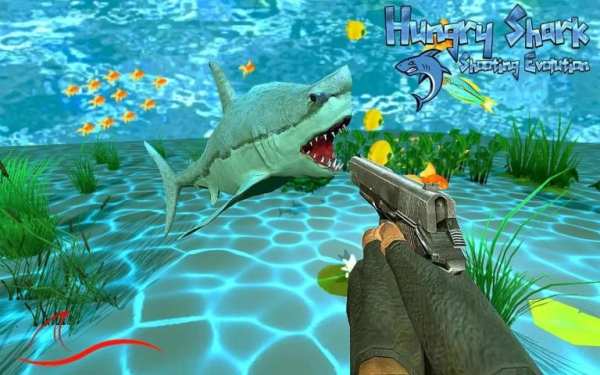 Dunkrik Hungry Shark Shooting Evolution 3D screenshot 8