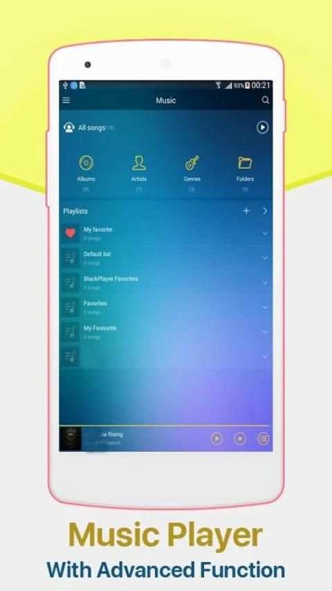 Music Player Style Samsung Galaxy S8 screenshot 2