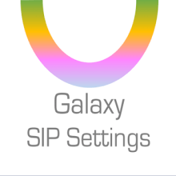 ikon Galaxy SIP Settings