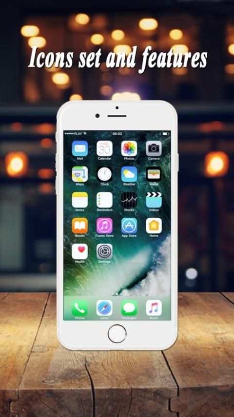 Launcher for Apple 8 | 8 plus screenshot 1