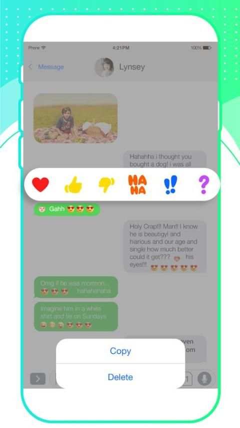 iMessenger: Message OS 11 (Latest) скриншот 10