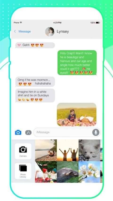 iMessenger: Message OS 11 (Latest) screenshot 4