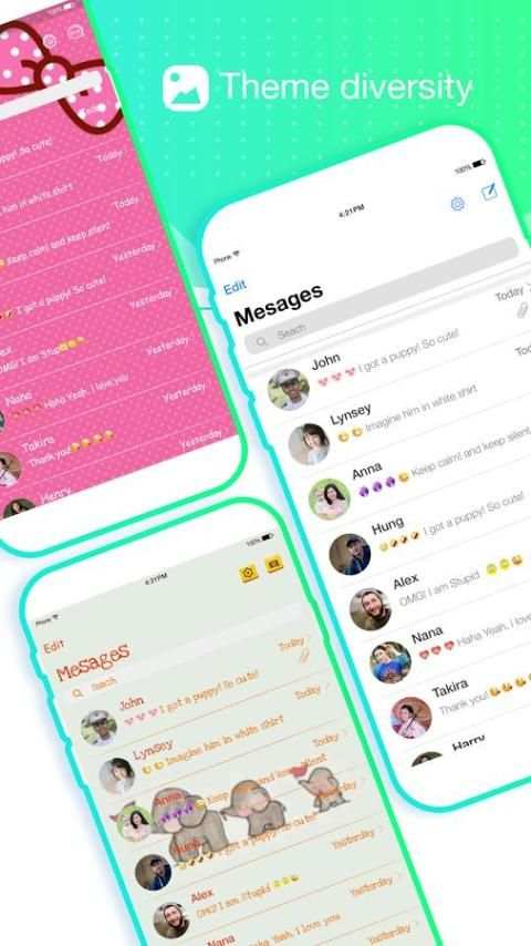 iMessenger: Message OS 11 (Latest) screenshot 8