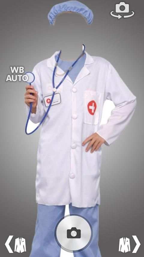 Doctor costume montage photo frames screenshot 7