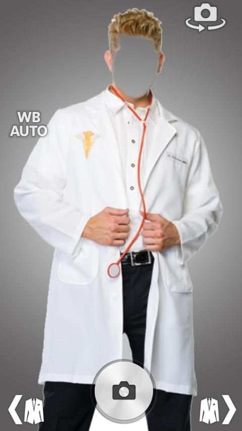 Doctor costume montage photo frames screenshot 3