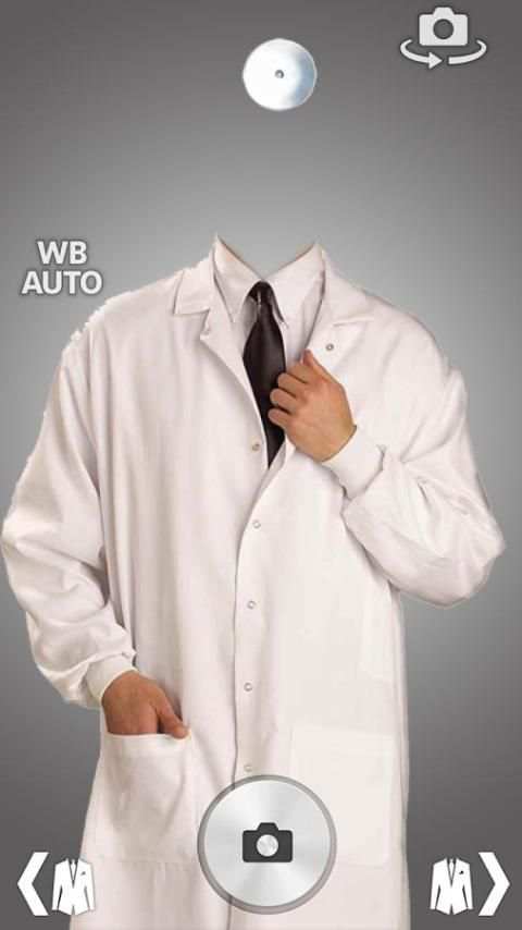 Doctor costume montage photo frames screenshot 4