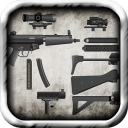 Submachine Gun Builder أيقونة