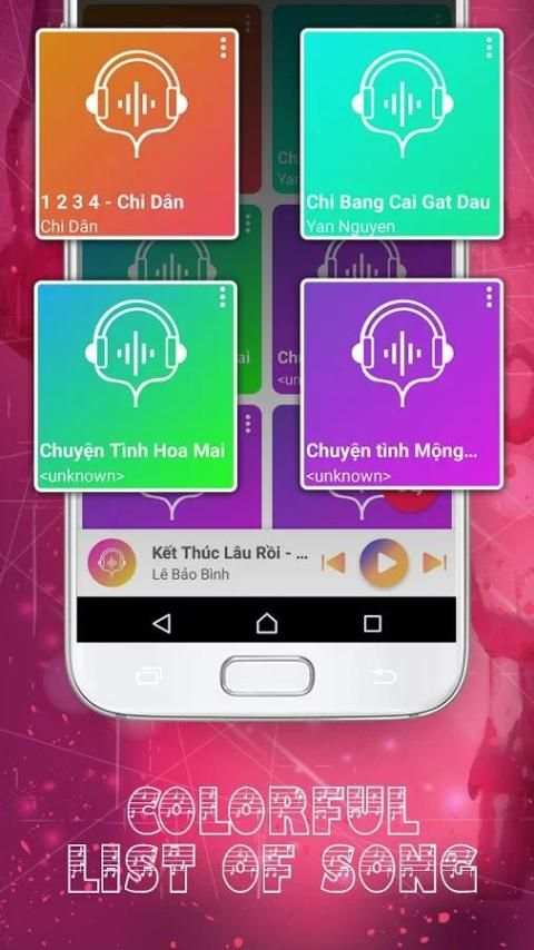 Music Player style J7 Prime – Edge Music S8 screenshot 2