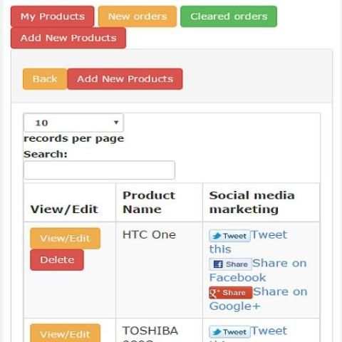 Open web market screenshot 2