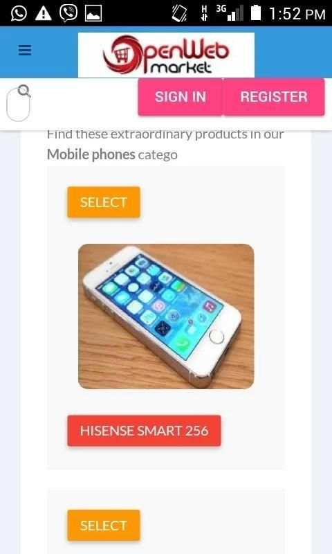 Open web market screenshot 6