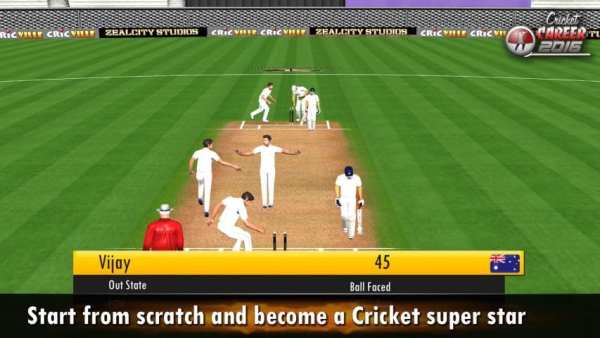 Cricket Career 2016 скриншот 4