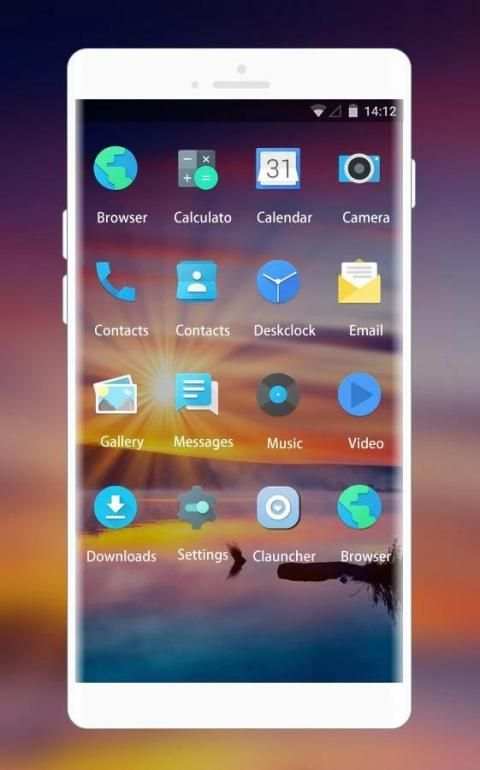 Theme for Lava Flair Z1 HD 3 تصوير الشاشة