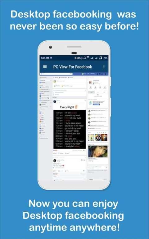 PC View For Facebook screenshot 8