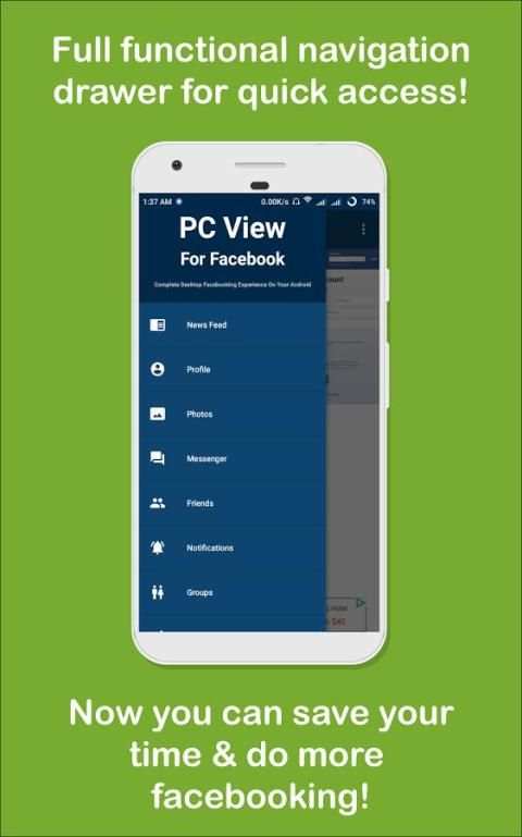 PC View For Facebook screenshot 7
