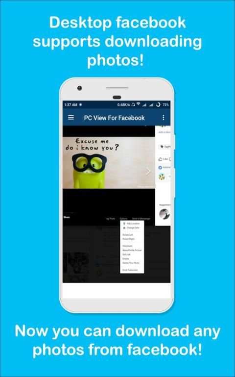 PC View For Facebook screenshot 4
