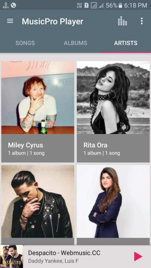MusicPro Player - 2018 Music Player screenshot 4