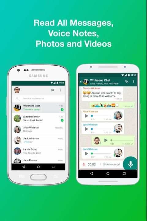 WhatsWeb Messenger screenshot 2