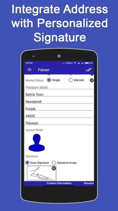 CV Resume Builder - PDF screenshot 4