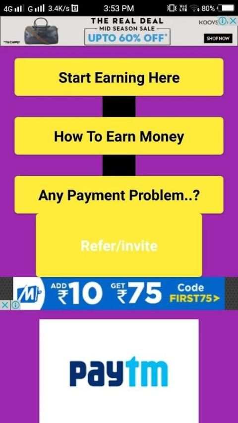 Free paytm cash screenshot 1