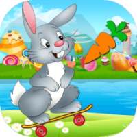 Bunny Dash Skater Adventure आइकन