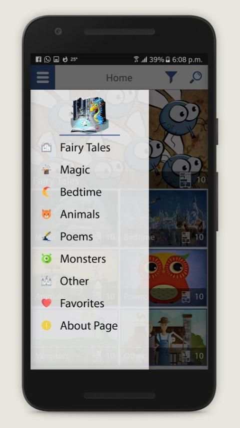 Bedtime Stories For Kids скриншот 1