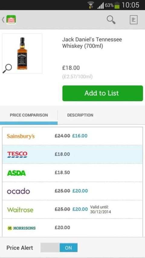 mySupermarket – Shopping List screenshot 2