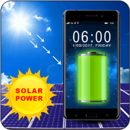 Solar Battery Mobile Charger Prank icon