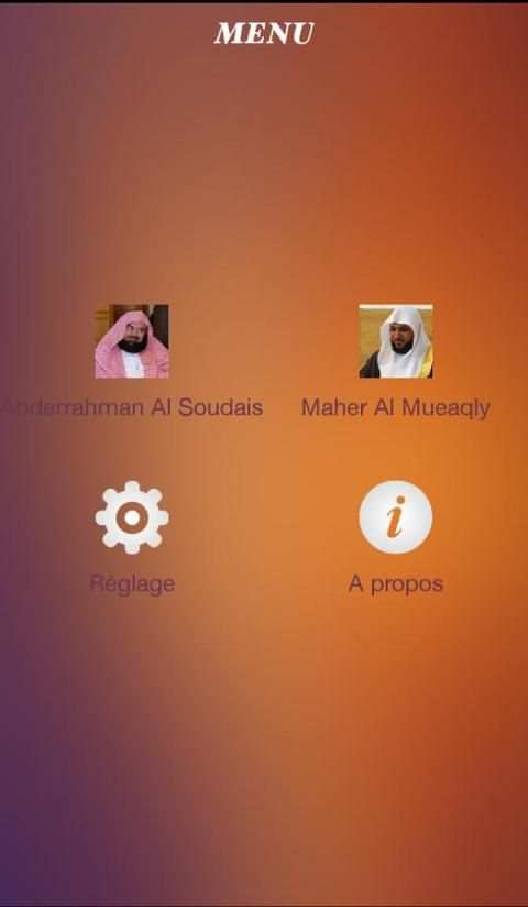 Coran mp3 screenshot 3
