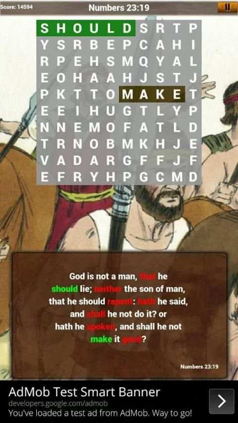 Bible Word Search Puzzle screenshot 2
