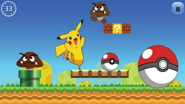 Super Pikachu Dash скриншот 2