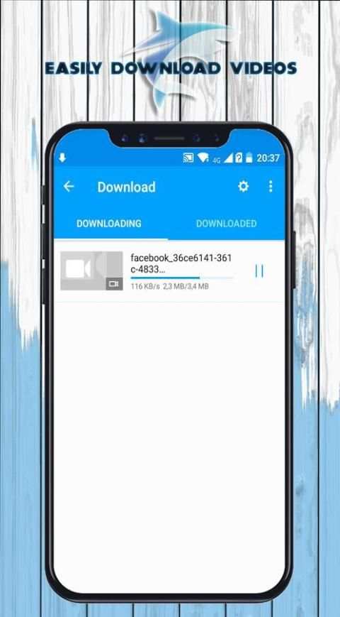Shark Download : for Facebook , Instagram and more скриншот 4