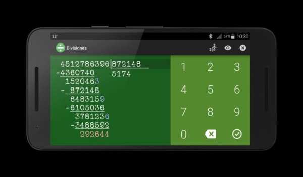 Calculadora Divisiones скриншот 3